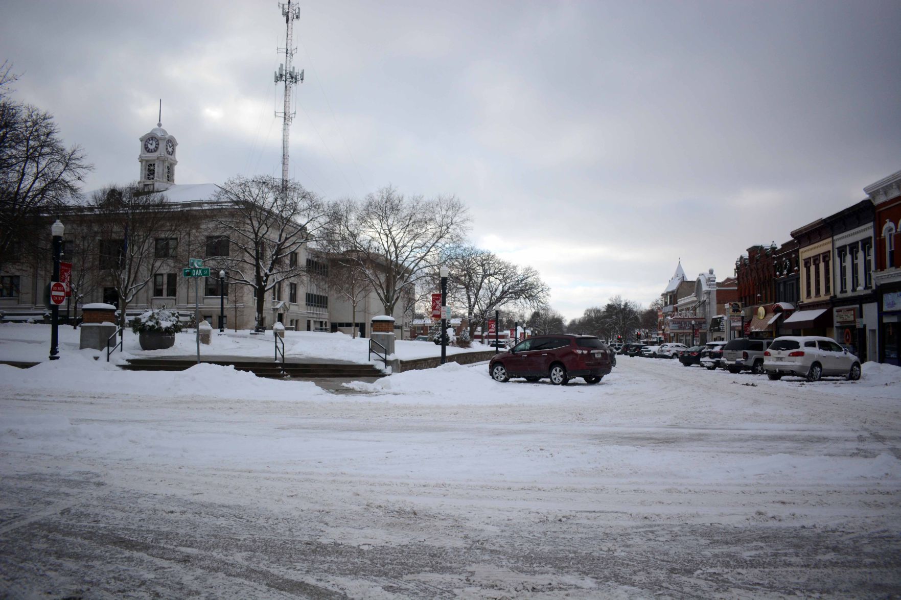 Snowstorm hits Baraboo, Jan. 23